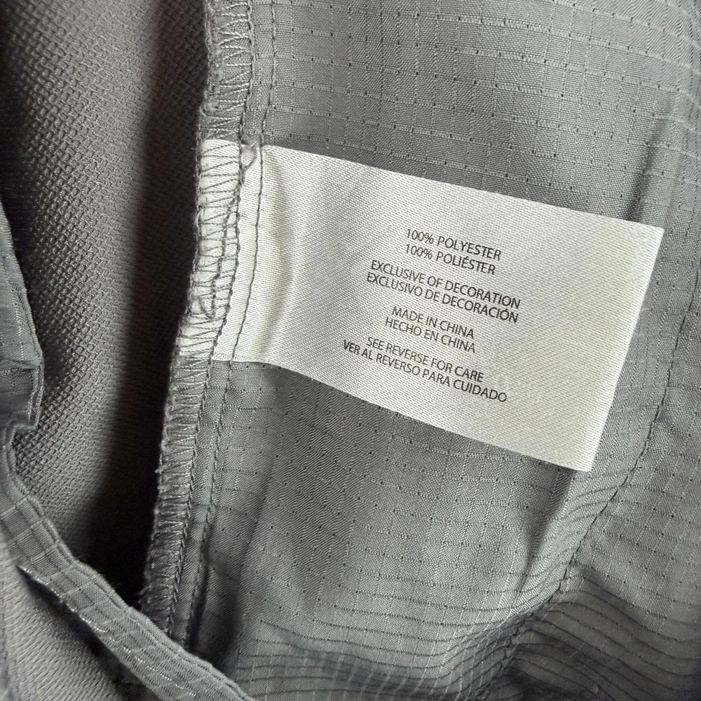 Banana‎ Republic Pants Mens 34x32 Gray Polyester Chino Straight Leg Tech Office